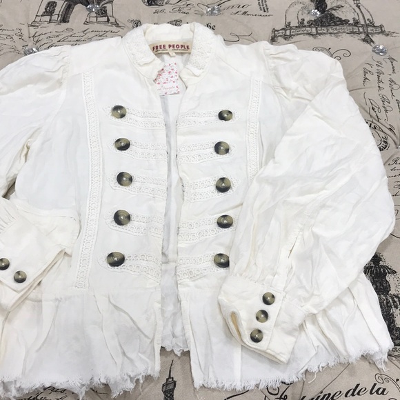 🎁 FREE PEOPLE Ariana Embroidered Jacket - Picture 4 of 12